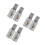 6Pcs Car Audio Input Reducer Amplifier Power Connector Durable Design 1