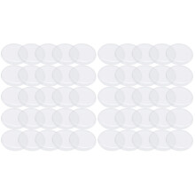 50Pcs Premium Acrylic Clear Watch Dial Protector Lids for Watch Repair