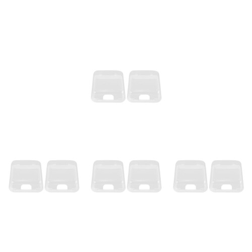 8Pcs Self-Adhesive Transparent Waterproof Electrical Outlet Covers