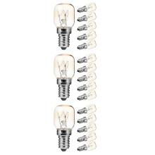 18Pcs Silver Microwave Bulbs E14 25W Oven Lamp Replacements