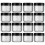 40Pcs Black Lotion Container Plastic Jars for Creams and Cosmetics 1