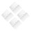 4Pcs Transparent PVC Transmitter Plastic Sleeve Durable Remote Cover 1