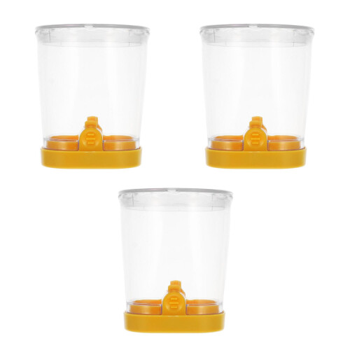 3Pcs Egg Slicing Tool and Fruit Cutter Yellow Compact Kitchen Gadget