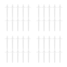 40Pcs White ABS Spool Pin Set for Brother Sewing Machines Home Use