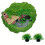 Aquarium Miniature Decorations Tree House Craft Terrarium 1