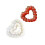Creative Cake Decorating Silicone Mold With Strawberry Heart 1