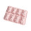 Multipurpose Silicone Mold Rabbit Shape Mould for Baking-Pink 1