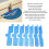 7Pcs Blue Aluminium Gauge Block Set 14