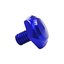 Hoogwaardige aluminium molenarmschroef met verhoogde-donkerblauw