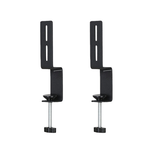 Easyly Install U Shape Pegboard Brackets with Simple-Black