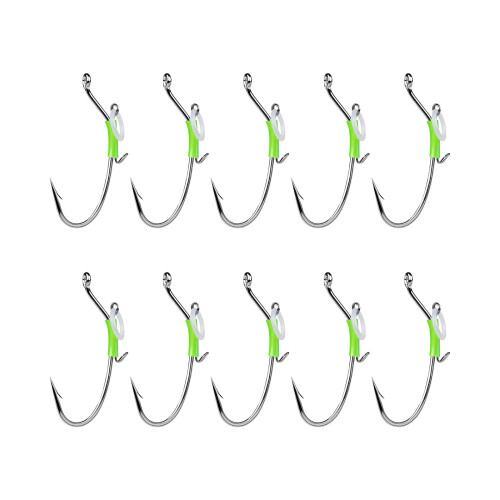 Durability Fishing Hook Glowing Technology and Spring Secure-1