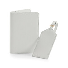 (One Size, Soft Grey) Bagbase Boutique Travel Set