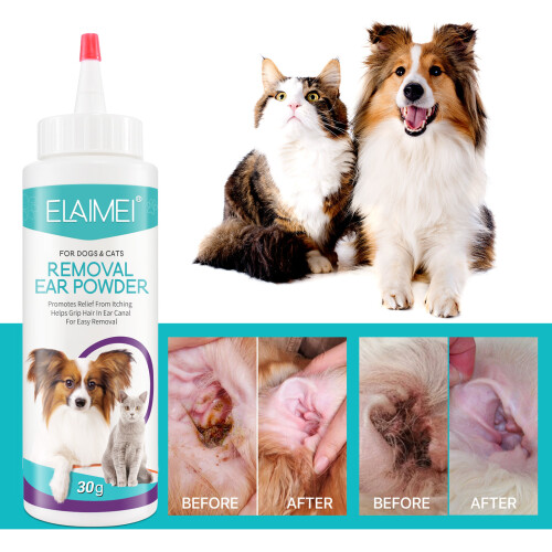 Pet Hair Plucking Ear Powder 30g 1