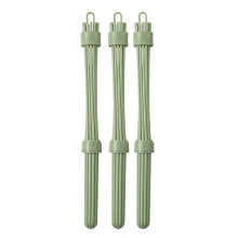 3 Pack ABS Baking Whisk Manual Eggs Beater Mixing Tool-Green