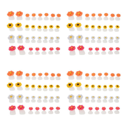 16Ensembles Kit Ongles Séparateurs D'orteils En Silicone Colorés