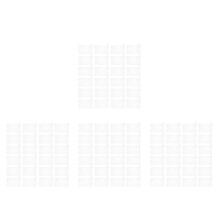 200Pièces Sac De Rangement Zippé Transparent Cpe Compact Et