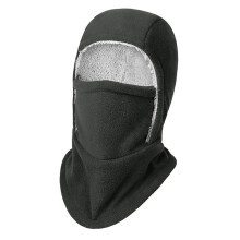 Insulated Windproof Balaclava Hooded For Cold Climate-Dark Grey