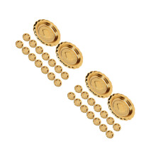 60Pièces Plateau Mousse Rond Support Stable Pour Mariage
