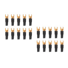 20Pcs Car Audio Terminal Kits Assorted Color Easy Use Spade Connectors