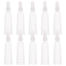 10Pièces Embouts Dosage Liquide Transparent Tpe Pour Flacons Ampoules