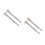 4Pcs Silver Electric Drill Hexagon Handle for Hammer Wall Use 1