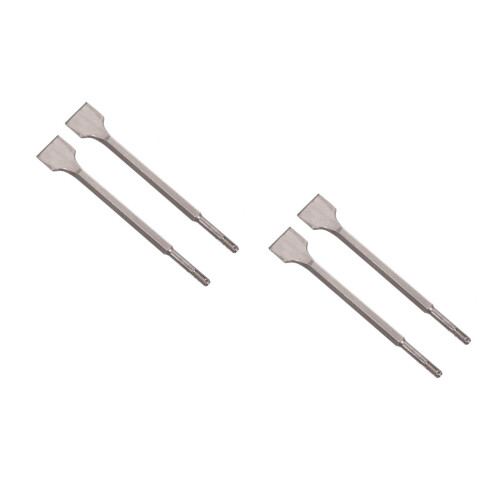 4Pcs Silver Electric Drill Hexagon Handle for Hammer Wall Use