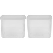 2Pcs Transparent Bread Keeper Bread Storage Container