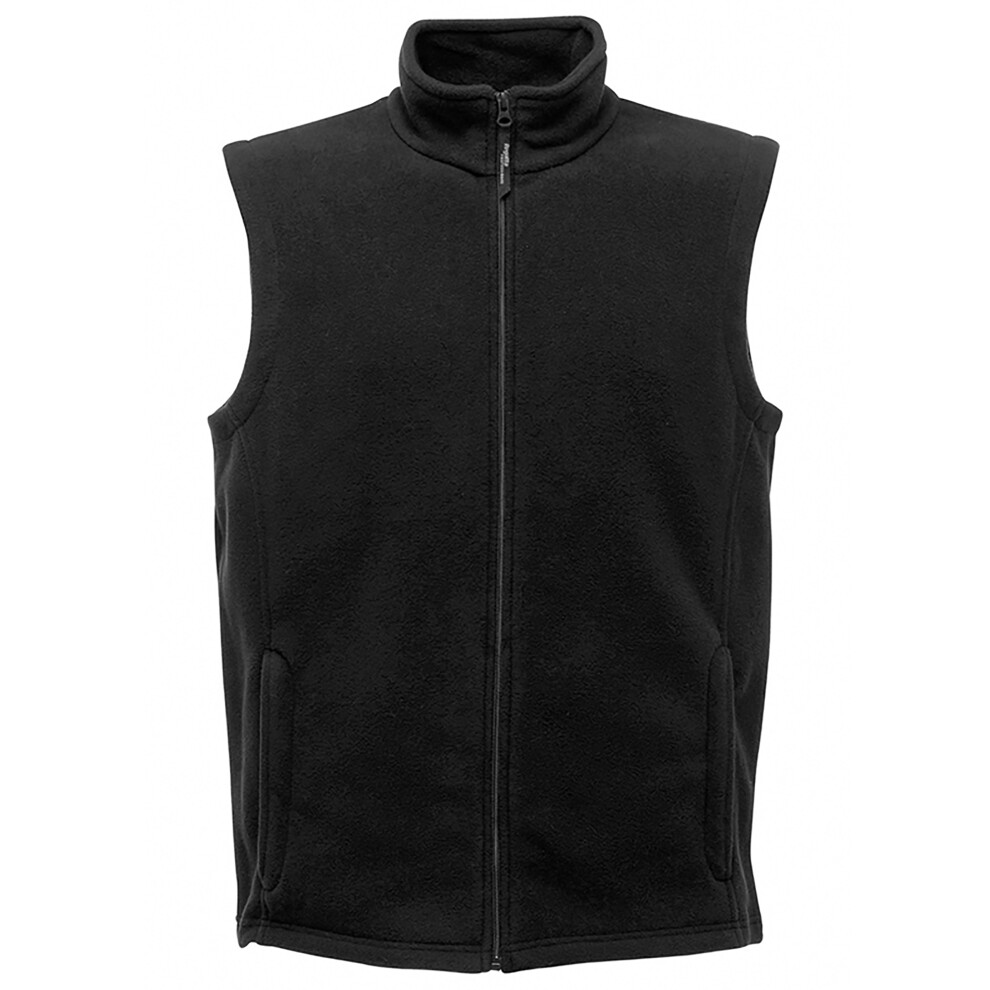 Regatta (2Xl, ) Mens 210 Microfleece Bodywarmer / Gilet Black