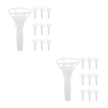 20Pièces Porte-Bouquet Plastique Pour Bouquets Mariage Fête