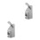 2Pcs Durable Silver Aluminum Car Audio Amplifier Power Terminal Block 1