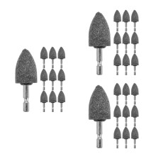 30Pcs Multipurpose Drill Grinder Grinding Tool Brown Fused Alumina Kit
