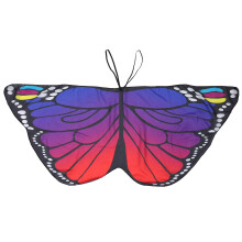 3Pièces Cape Violet Enfant Pour Déguisement Et Carnaval