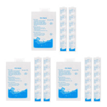 150Pcs Cold Packs for Food Transport Reusable Pe Ice Packs