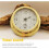Mare Clock, wandgemonteerde koperen scheepsromptester voor weerstation, bootophanging, Aide d'une Mare Clock PZCC 2