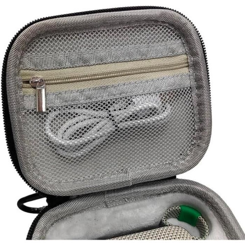 Case for JBL GO 4 Bluetooth Speaker - AQSACOKIYA - Hard Shell with Sponge Storage Bag (Box Only) 2