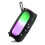 Protective silicone case with buckle and shoulder strap for JBL Pulse5 Bluetooth speaker (Black) 3