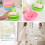 Soap Dish - Not Specified - 4 Pcs - Self-Draining - Durable Plastic - Unique Design 4