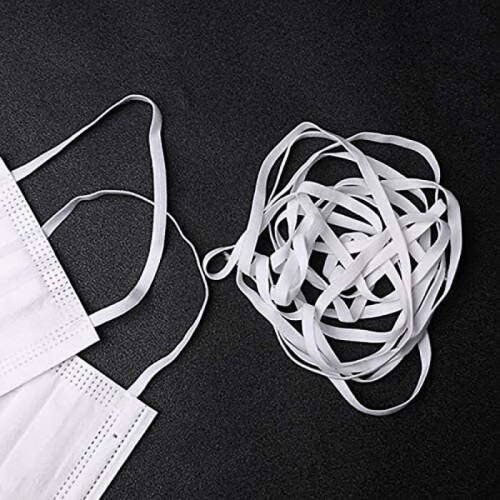 Elastische band - ONEVER - 3 mm - 146 m - Wit - Duurzaam en robuust 2