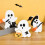 Halloween Wooden Decorative Panel, Ghost Bat, Witch's Broom, Kitchen Table Interior Decoration 4