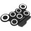 Electronic drum kit - SURENHA - Foldable model - Silicone + Maple - Black - 44 x 20 x 27cm 2