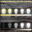 E27 dimmable LED bulbs AC85-265V 12W with RF wireless remote control 4