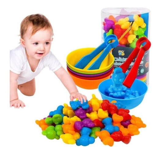 Educational Toy - Rainbow Count - Koala Educational Watch for Early Learning - Blue - Child 2