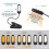 Reading Lamp - AUDBURN - Rechargeable - 3 Brightness Modes - 360 Flexible - LED 2