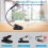 Reading Lamp - AUDBURN - Rechargeable - 3 Brightness Modes - 360 Flexible - LED 4