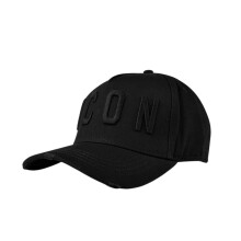 (One Size, Black) DSquared2 Mens Icon Icon Baseball Cap