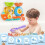 Bath Toy - Bear and Bee - Non-toxic Plastic - Powerful Suction Cups - Ideal Gift 5