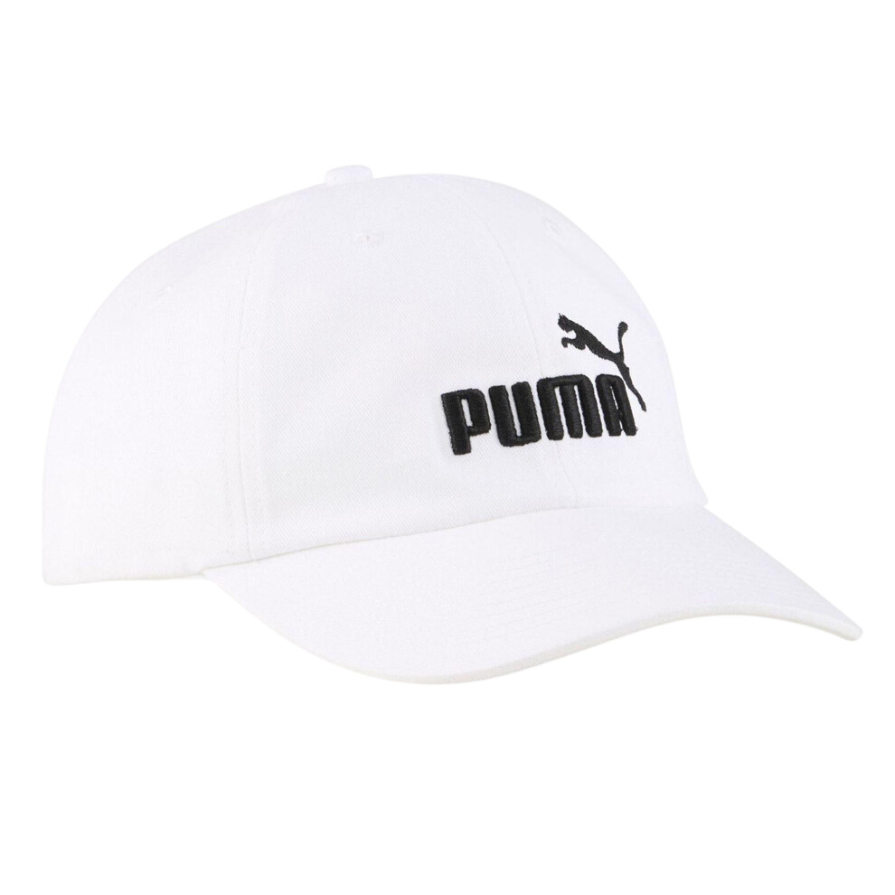 Puma Unisex Adult Essentials No 1 Logo Baseball Cap White
