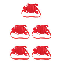 5Pièces Sac Enfants Rouge Oxford Maillé Lobster Coquillage
