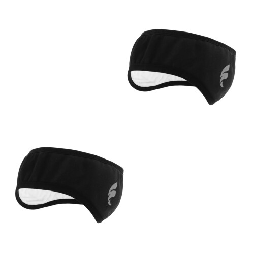 2Pièces Masque Yeux Cache-Oreilles Noir Doux Pour Paisible