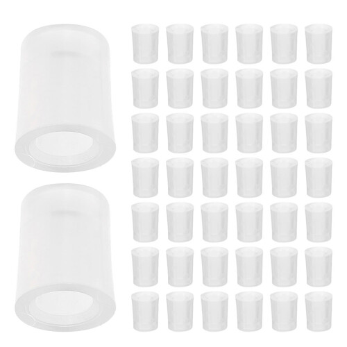 80Pièces Embouts Transparentes Pour Et Cosmétiques